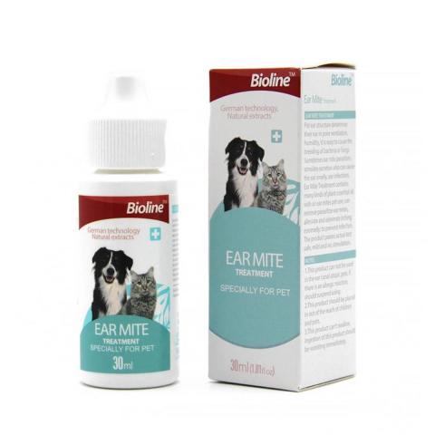 Bioline Ear Mite Treatment for Pet 30ml
