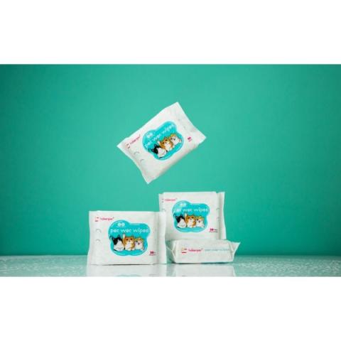 Haisenpet Pet Wet Wipes 30 Pcs