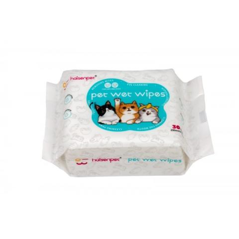 Haisenpet Pet Wet Wipes 30 Pcs