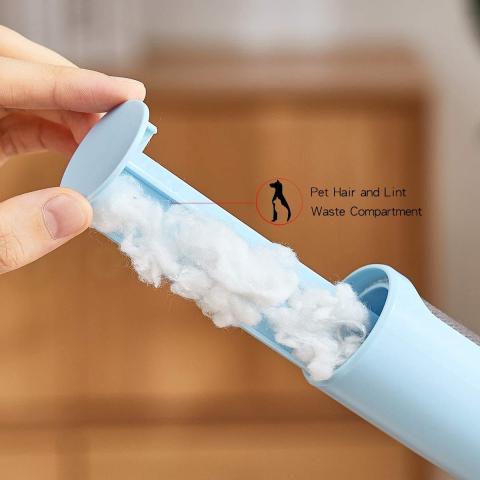 Pet Hair Remover Brush Lint Roller Self Cleaning