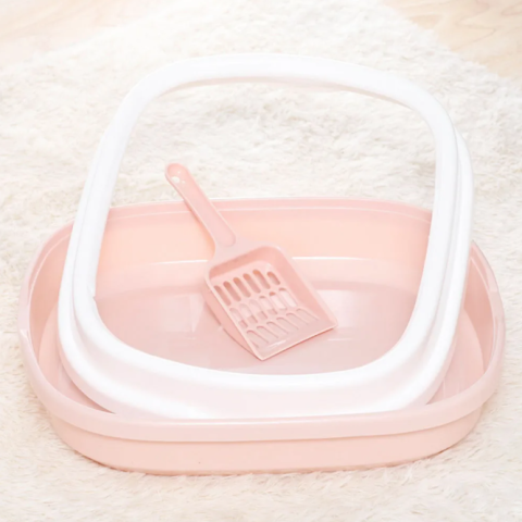 Litter Box Cat Tray with Scoop