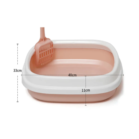 Litter Box Cat Tray with Scoop