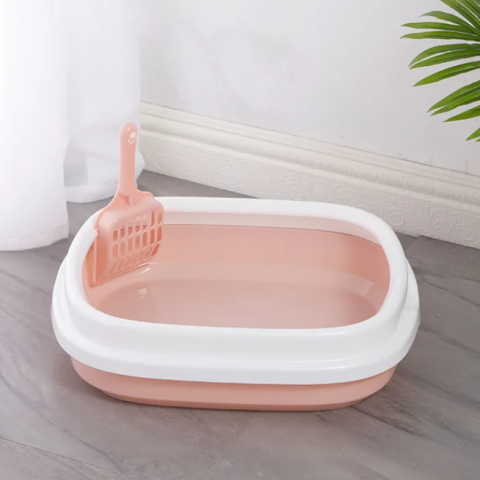 Litter Box Cat Tray with Scoop