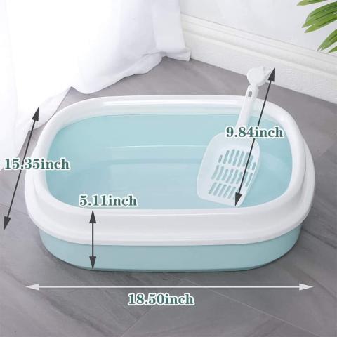 Litter Box Cat Tray with Scoop