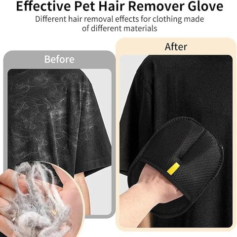 Pet Hair Remover Glove Reusable