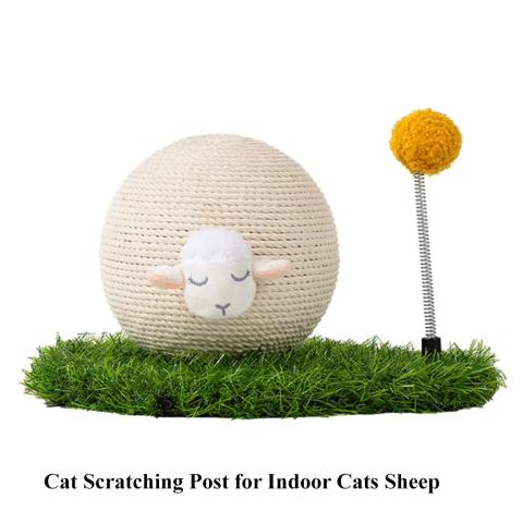 Cat Scratching Post for Indoor Cats Sheep