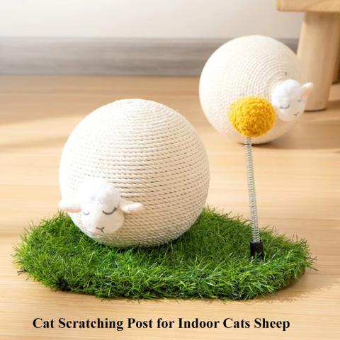 Cat Scratching Post for Indoor Cats Sheep