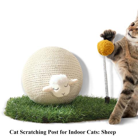 Cat Scratching Post for Indoor Cats Sheep