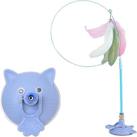 Strong Suction Cup Steel Wire Cat Teaser