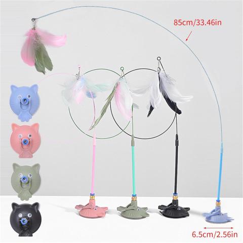 Strong Suction Cup Steel Wire Cat Teaser