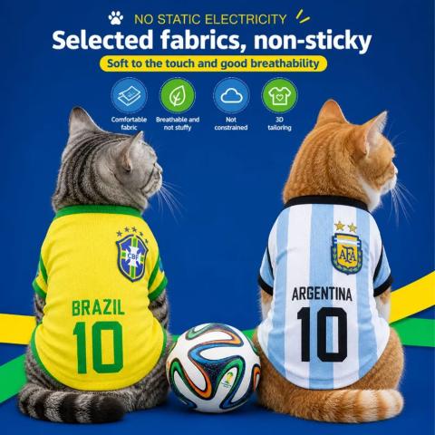 Cat Jersey Argentina M Size