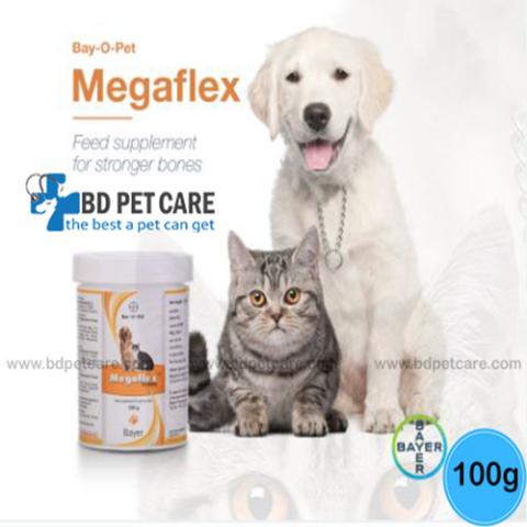 Bayer Megaflex Joint Care Supplement 100 g for Dogs and Cats