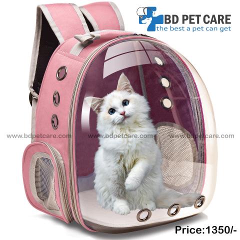 Cat Backpack (Pink)