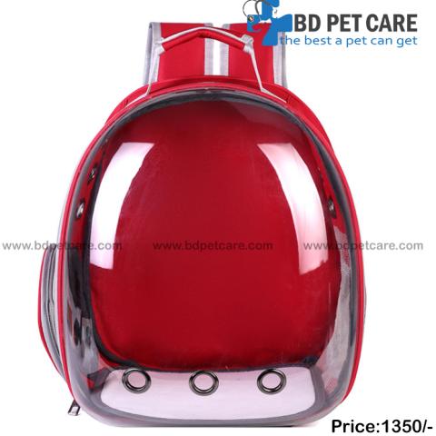 Cat Backpack (Red)