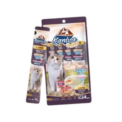 Kaniva Creamy Tuna Topping Lamb Freeze Bits 15g x 4pcs