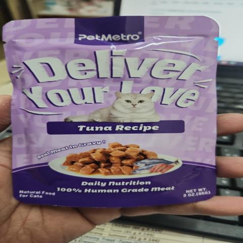 Pet Metro Daily Nutrition Pouch Tuna Recipe 85g