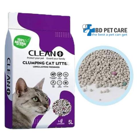 Clean Plus Cat Litter Levender 5L