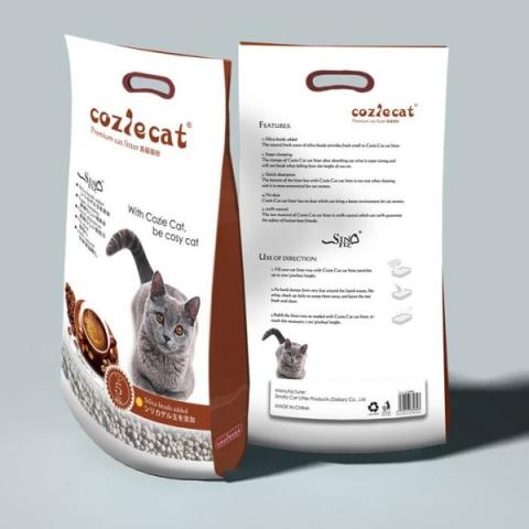 Cozie Cat- Premium Bentonite Cat Litter (Coffee- 5L)