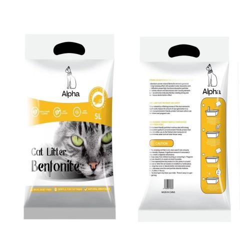 Alpha Bentonite cat litter Lemon 5L