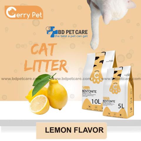 Gerry Pet Bentonite Cat litter Lemon 10L