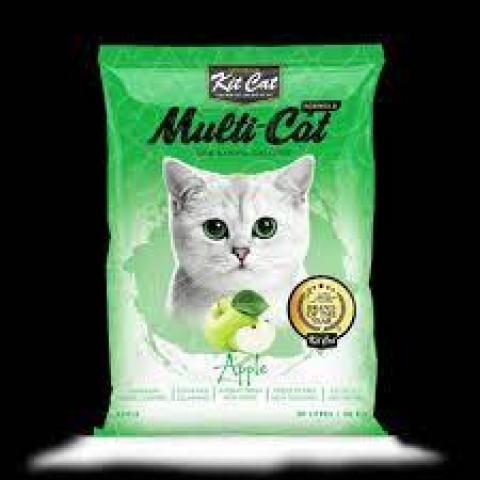 KitCat Multi-Cat Apple Cat Litter 30 LTR