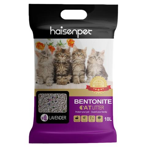Haisenpet Bentonite Cat Litter Levender 25L