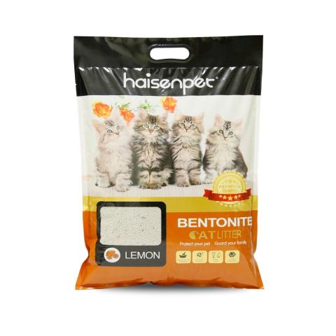 Haisenpet Bentonite Cat litter Lemon Flavor 5L 4.5kg