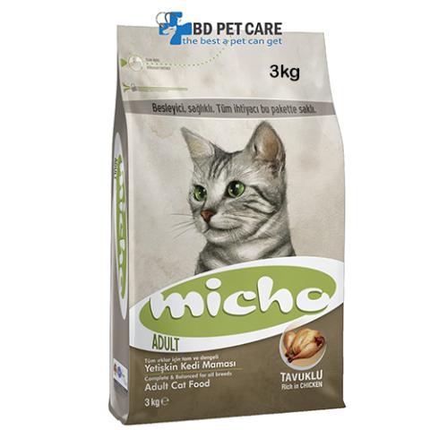 Micho Adult Cat Food (Rich in Chicken) 3kg