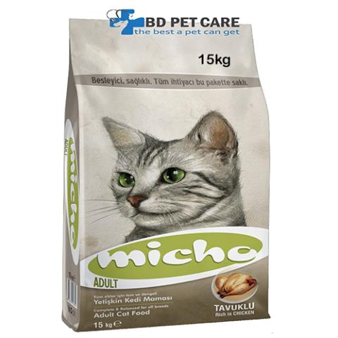 Micho Adult Cat Food (Rich in Chicken)-15kg