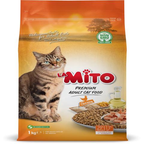 Mito Adult Cat Food with Chicken 1kg