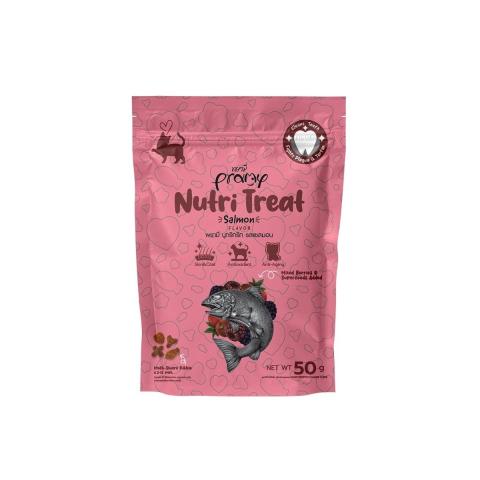 Pramy Nutri Treat Dry Cat Treat Salmon 50gm