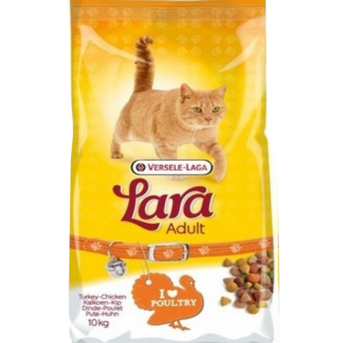 Versele Lara Adult Turkey and Chicken ( Poultry ) Cat Food 10kg
