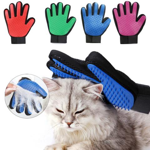 Pet Dog Cat Grooming Brush Glove