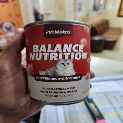PetMetro Balance Nutrition Chicken Recipe In Chunk 430 gm