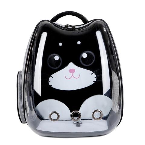 Premium Cat Travel Backpack (Black)