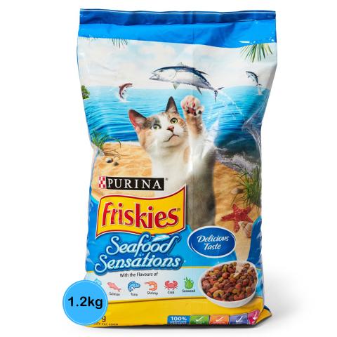 Purina Friskies Adult Seafood Sensatons 1kg