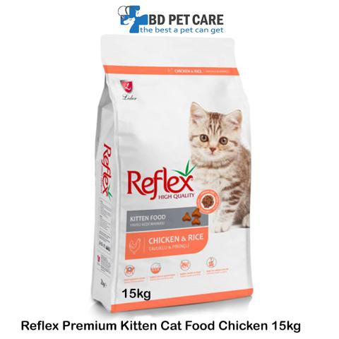Reflex Kitten Cat Food Chicken & Rice 15kg