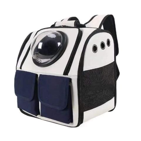 Pet Outing Portable Breathable Backpack (Ash)