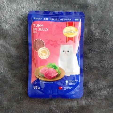 SmartHeart Adult Cat Tuna In Jelly 85g