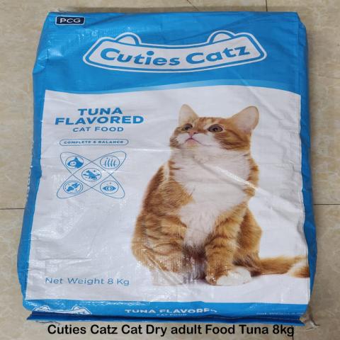 Cuties Catz Cat Dry adult Food Tuna 8kg