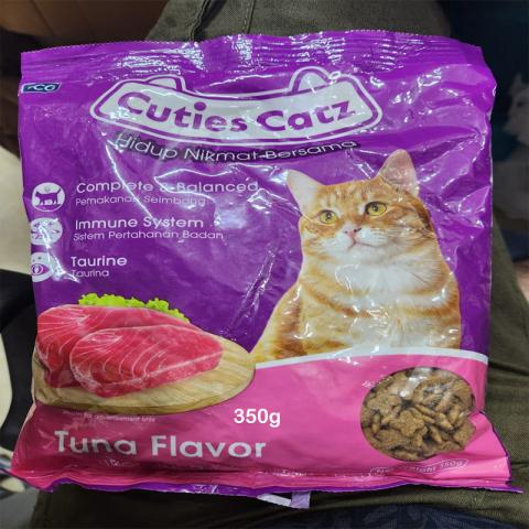 Cuties Catz Cat Dry adult Food Tuna 350g