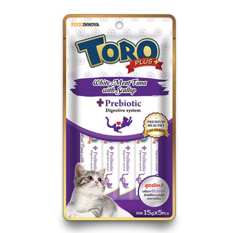 Toro Plus+ White Meat Tuna with Scallop 15g (5pcs)