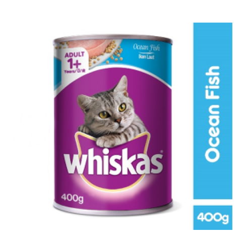 Whiskas Ocean Fish Can 400 gm