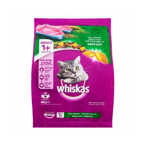 Whiskas Adult Tuna Flavour 480gm