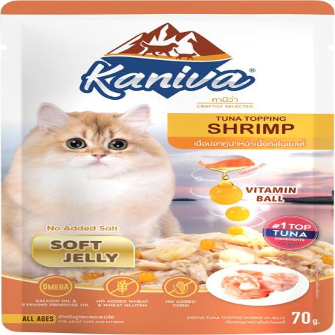 Kaniva Pouch Tuna with Shrimp in Jelly 70 g