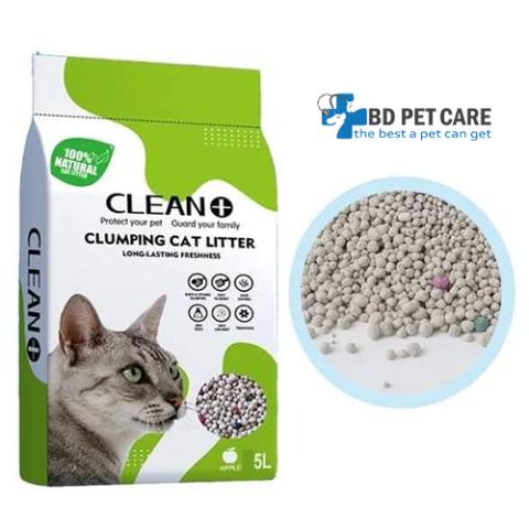 Clean Plus Cat Litter Apple 5L
