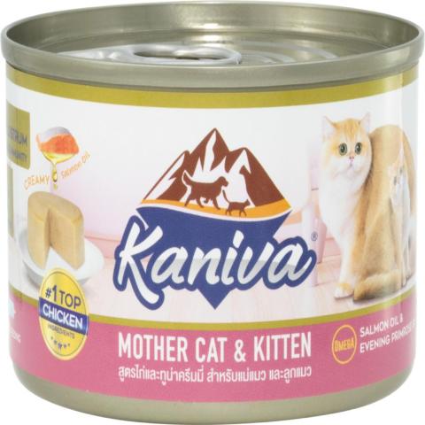 Kaniva Mother Cat & Kitten Chicken Can 170g
