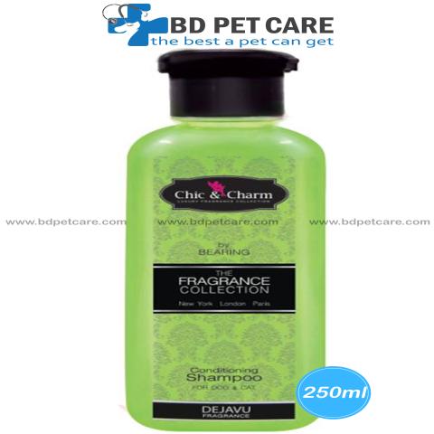 Chic & Charm Conditioning Shampoo for Dog and Cat with DEJAVU Fragrance (250 ML)