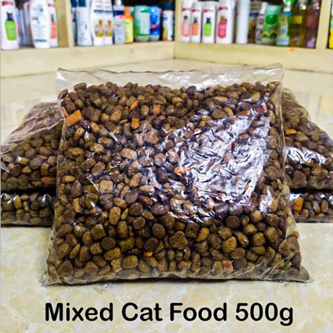 Mixed Cat Food 500g
