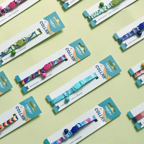 Multiple colors fashionable cat collar